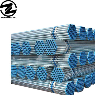 32 mm 6m Tubos ocos pré-galvanizados Galvanizados Tubo de aço GI Galvanizado Tubo de 60 mm Galvanizado com Tolerância ± 1% e comprimento 1-12m