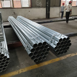 Tubo de aço galvanizado de grau A53 de 80 mm para balcão, corrimão, superfície preta, comprimento 10 pés, diâmetro 80 mm