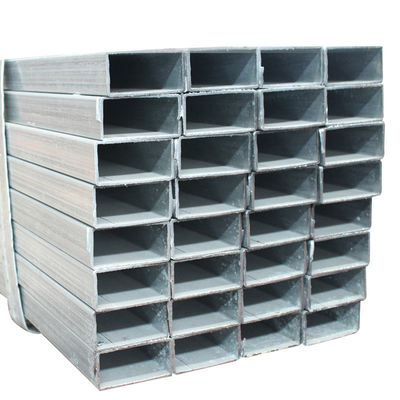 Tubos quadrados galvanizados ligeiramente oleados de 14 mm de diâmetro, com certificado JIS, oleados ou não