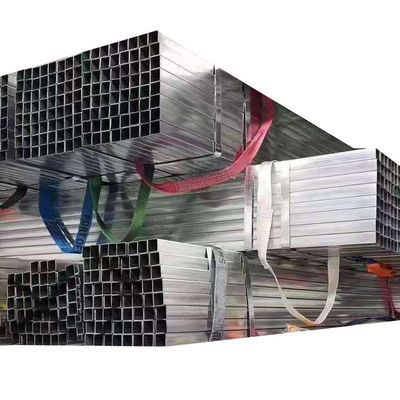 Tubos quadrados galvanizados ligeiramente oleados de 14 mm de diâmetro, com certificado JIS, oleados ou não