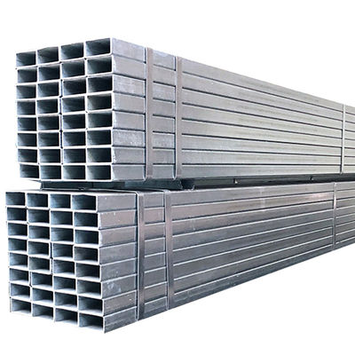 Serviço de processamento por perfuração de tubos de aço galvanizados quadrados 2,5x2,5 com opção de óleo