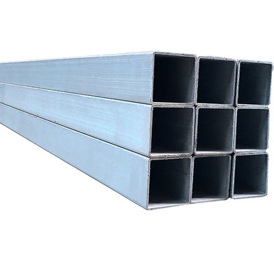 Serviço de processamento por perfuração de tubos de aço galvanizados quadrados 2,5x2,5 com opção de óleo