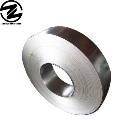 Faixas de aço galvanizadas de comprimento personalizável com tolerância de ± 1% e revestimento de zinco