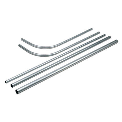 Tubo de aço galvanizado de 0,6-10 mm certificado PVOC para andaimes e estufas 114 mm Diâmetro 16 gauge 32 mm Espessura