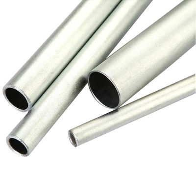 Tubo de aço galvanizado de 0,6-10 mm certificado PVOC para andaimes e estufas 114 mm Diâmetro 16 gauge 32 mm Espessura