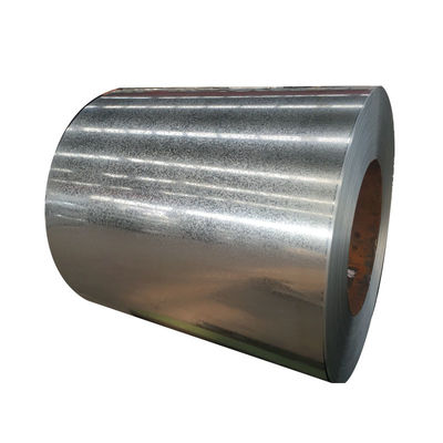 Revestimento de zinco 30-600 g/m2 CGCC Aço carbono a quente Big Flower 28 Gauge 26 Gauge Galvanized Steel Coil para revestimento Z10-Z29