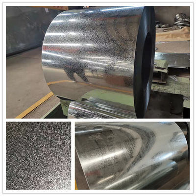 Bobina de aço revestido galvanizado 0,8-1,5 mm Espessura Z120g Z30 Z60 Z180 Z600 20 22 28 Gauge