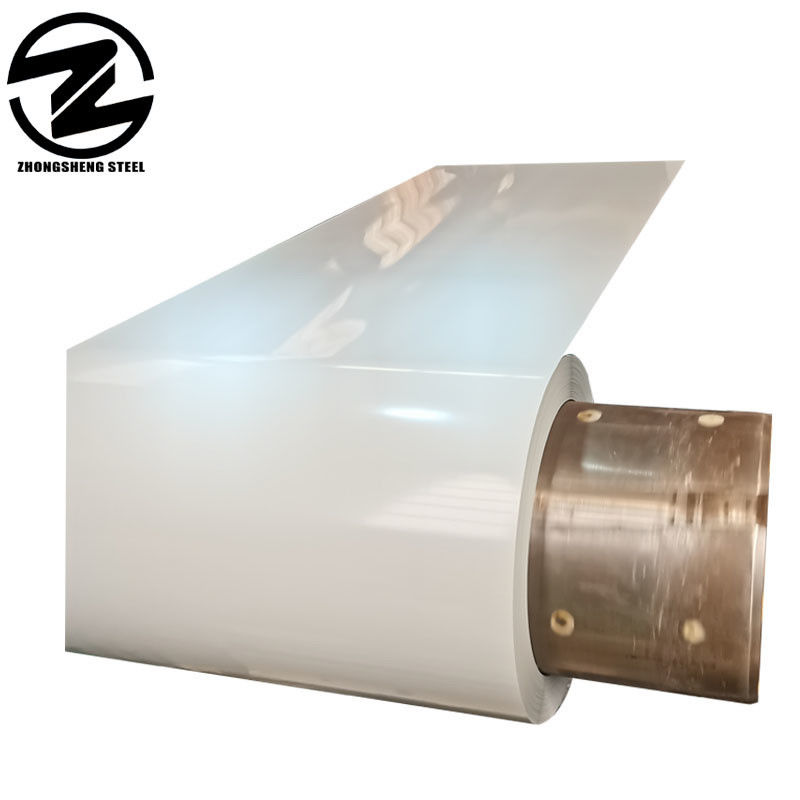 Ral 5017 bobina de aço revestida por cores para fabricação de pequenas ferramentas Ral 9014 bobina PPGI impressa