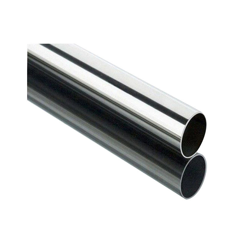 Tubos de aço inoxidável soldados polacos 304 201 316 310 430 por tonelada/2B acabamento superficial Tubos de aço inoxidável soldados para dobra