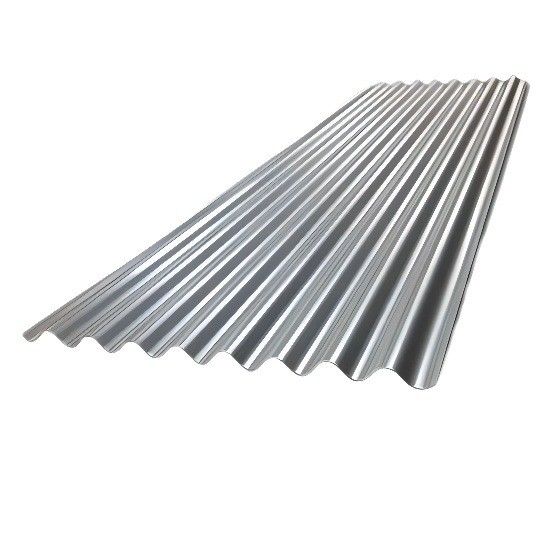 Tamanho personalizado Chapa de telhado de aço galvanizado ondulado 12*18 660 688 915 Chapa de piso de aço galvanizado