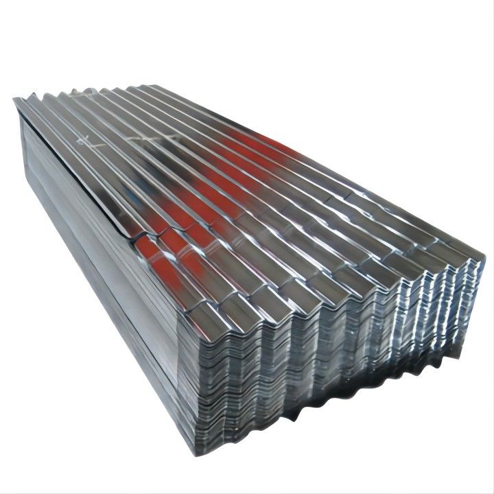Chapa de aço galvanizado para telhado 4x8 Chapa de telhado de aço galvanizado ondulado com tolerância ± 1% comprimento 1800-2000mm