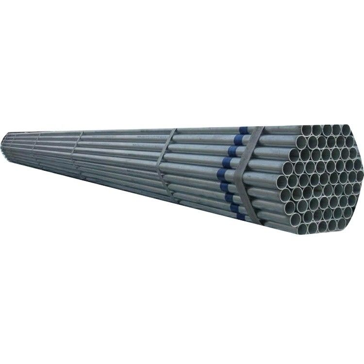 Serviço de Processamento de Punção não ligada 1,2 mm 1,5 mm Espessura 6 m Comprimento Tubos de aço galvanizados redondos para empilhamento