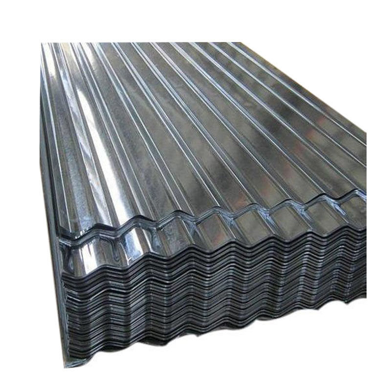 ASTM Standard Full Hard 120g Calor Dip Galvanizado GI Roofing Sheet 5,8m comprimento para construção de edifícios