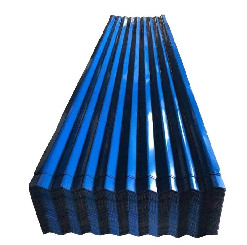 665-1100mm Largura RAL 9047 e RAL 9002 GMI Folha de telhado galvanizado para necessidades de telhado de metal