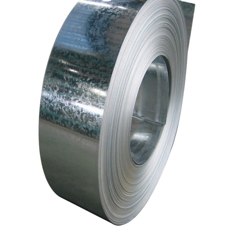 Faixa de metal Faixas de aço galvanizadas com espessura de 0,12-4 mm de bobinas de fenda Dx51d
