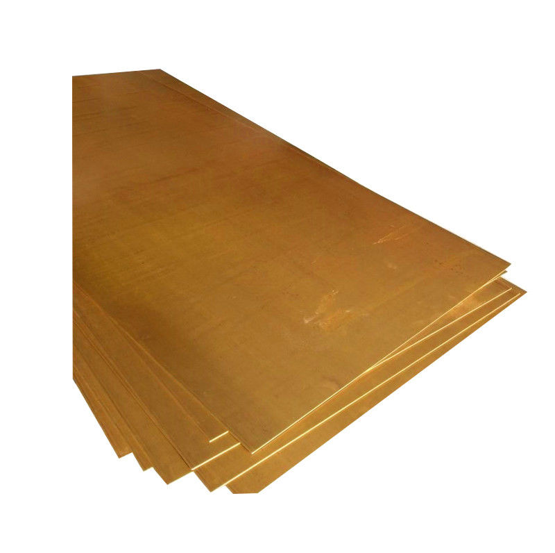 99.99% Placa de cobre de bronze puro Metal Placa de cobre vermelha de acordo com o prazo CIF CFR FOB Placa de aço revestida de cobre