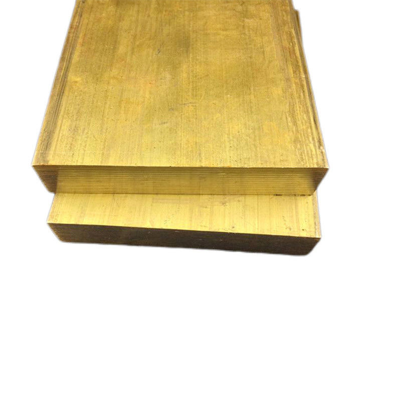 Placa de cobre plana de latão para sucata Placas de cobre largura personalizável e design resistente