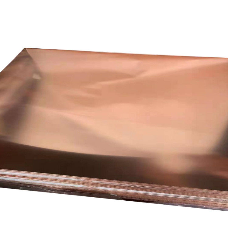 Largura de 50 mm a 2500 mm 0.5 mm Laminado revestido de cobre espesso com resistência máxima de 195 MPa