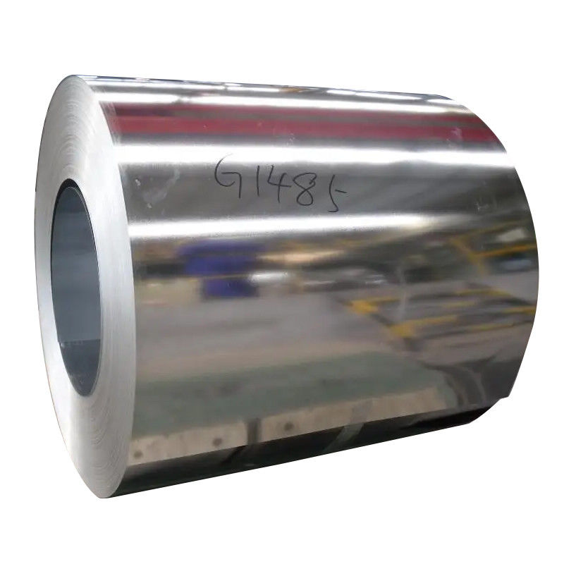 JIS Standard Big Spangle Galvanized Steel Coil Z275 com espessura de 0,35 mm e peso da bobina de 3-8 toneladas