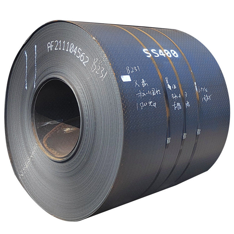 Q550D Q235A Ferro laminado a frio Ferro laminado a quente Bobina de aço carbono St37 St37-2 Prime com largura 800-1600 e peso da bobina 3-5 toneladas