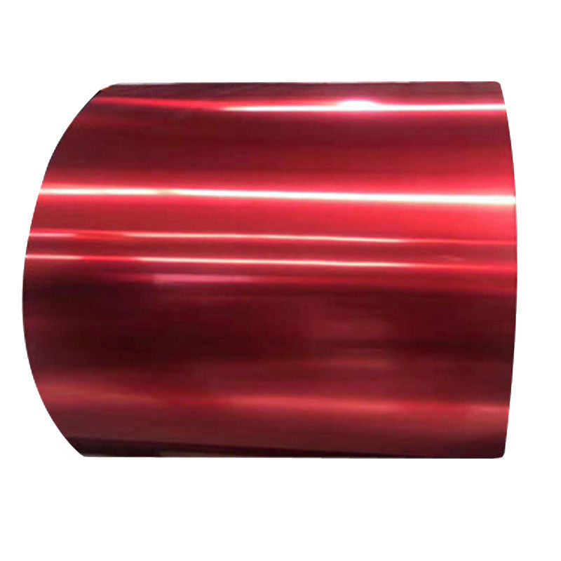 Empilhadeira de alumínio revestida por cores para construções 6000 7000 0,8 mm 1,0 mm Espessura Superfície de cor personalizada