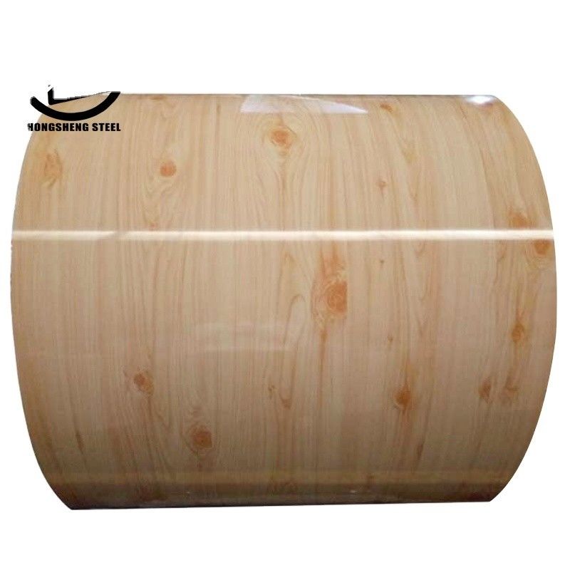 Dx51d Zinco revestido a quente Ral 3019 Ral 3020 PPGI bobina de aço colorido com tolerância ± 1% consumo passivo não cromado