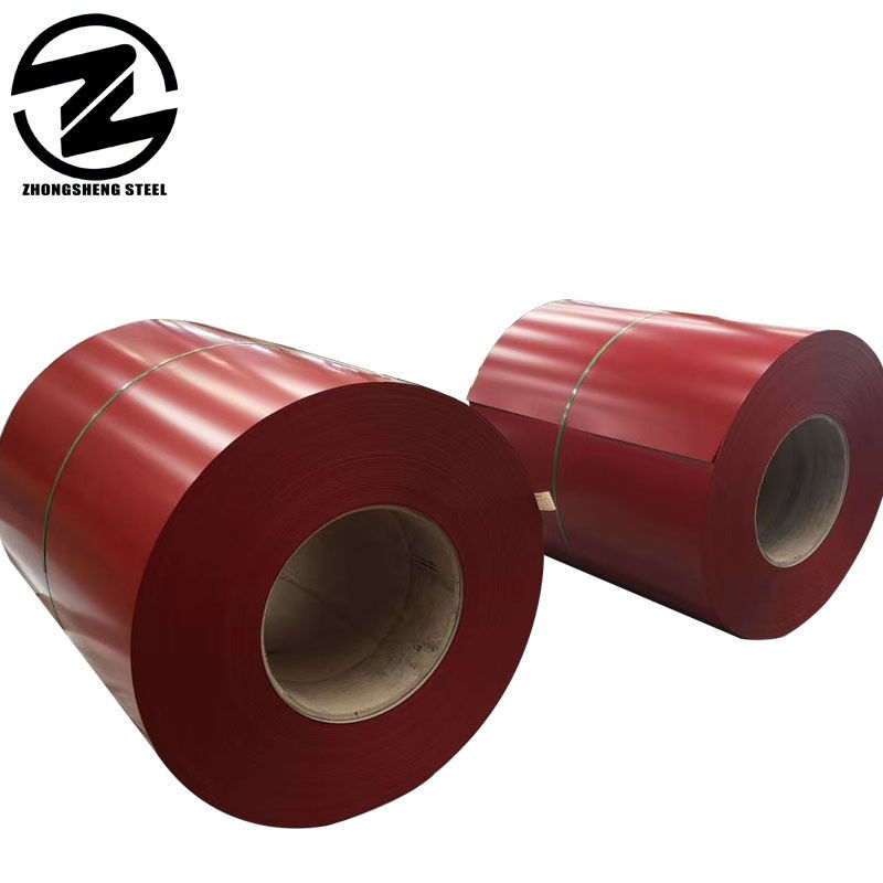 Serviço de Descolagem Espessura 0,5 mm Rincinha Color-coated Prepainted PPGI Steel Coil para folha corrugada em todas as cores RAL
