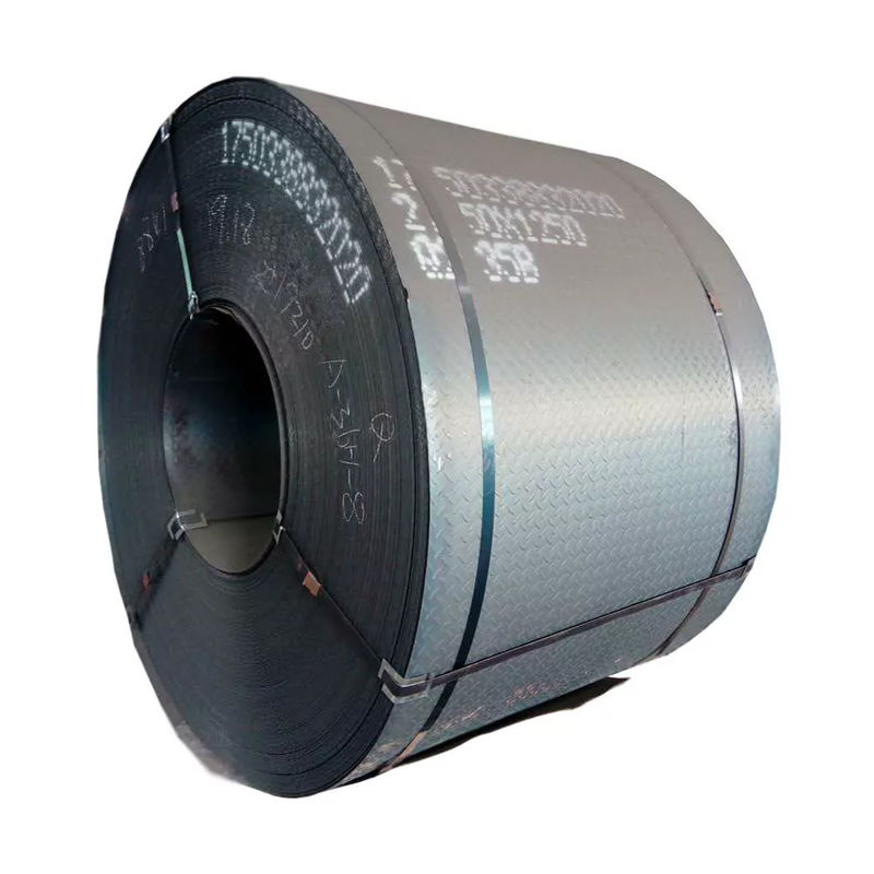 Chapa de aço carbono suave de chapa quadriculada Ss400 A36 3,5 mm 3,8 mm para a técnica de chapa de navio laminada a quente