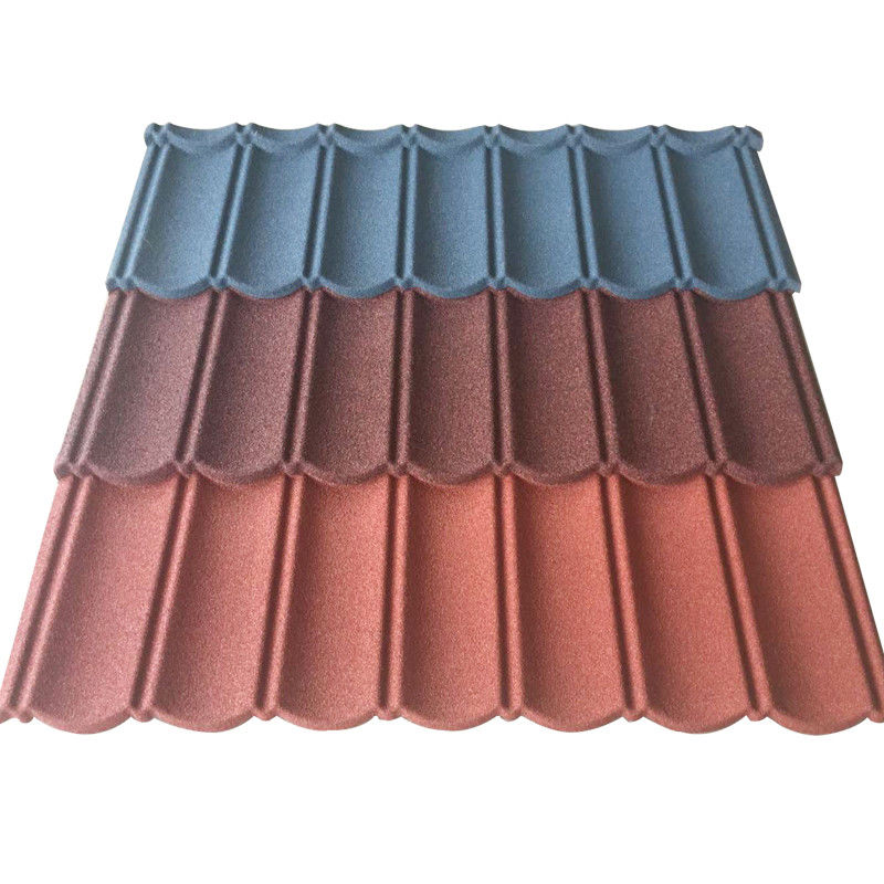 2.7kg/pcs azulejos de telhado de pedra colorido durável Espectro A combinação perfeita de estilo e durabilidade para casas à prova de vento