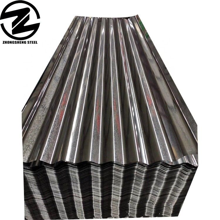 DX51D Serviço de processamento de perfuração Folha de telhado de aço trapezoidal PPGI/HDG/GI/SECC Zinco revestido a frio com resistência ao perfuração