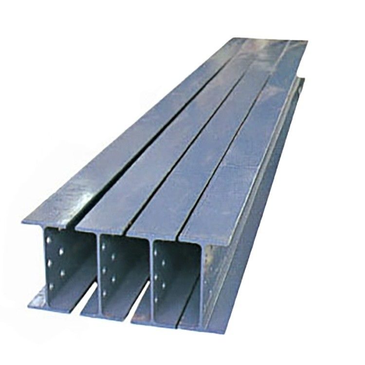 Aço carbono H viga W8x13 H tipo de aço para construção Tolerância ± 1% Espessura da flange 7-34mm