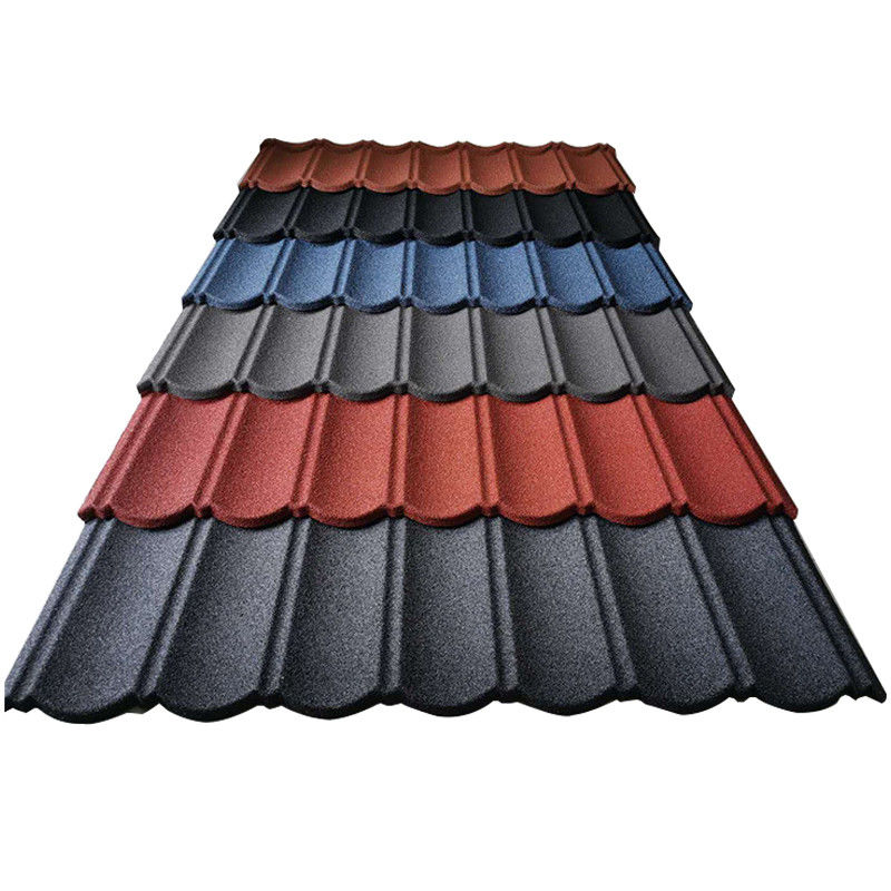 Moderno Design Hotel Pedra revestida de metal telhas de telhado Folhas para tipos de telhado de asfalto telhas de telhado em hotéis