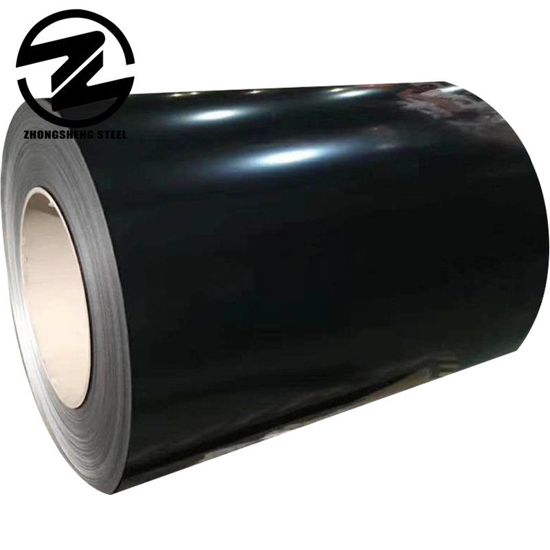 PPGI COIL Pré-pintado galvanizado de aço DX51 PE pintura com serviço de processamento de descolagem e técnica de laminagem a frio