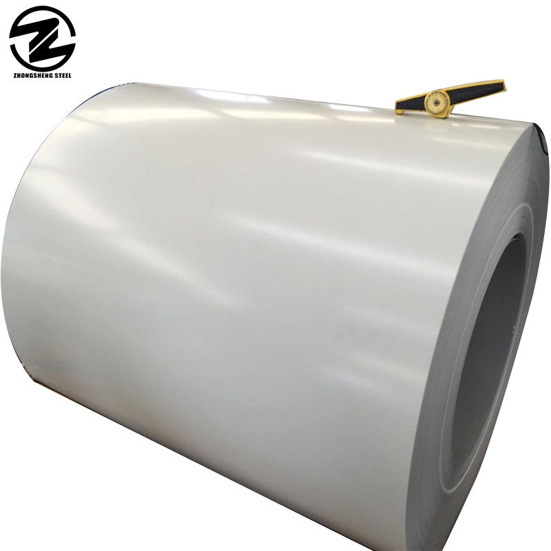 0.35*1219mm Tamanho Ral 9003 bobina de aço PPGI galvanizado pré-pintado grau DX51D Z/SGCC/DC01 Z/DC51D Z 3-5 toneladas peso da bobina