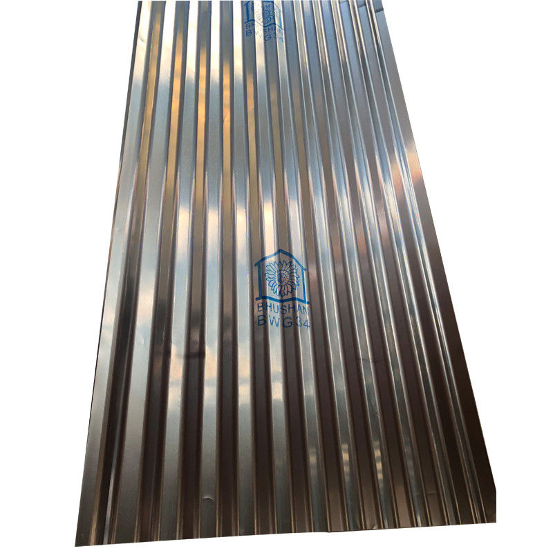 GB Standard Full Hard Roof Sheet AZ150 Roof Sheet corrugado de metal 0,47 para o mercado