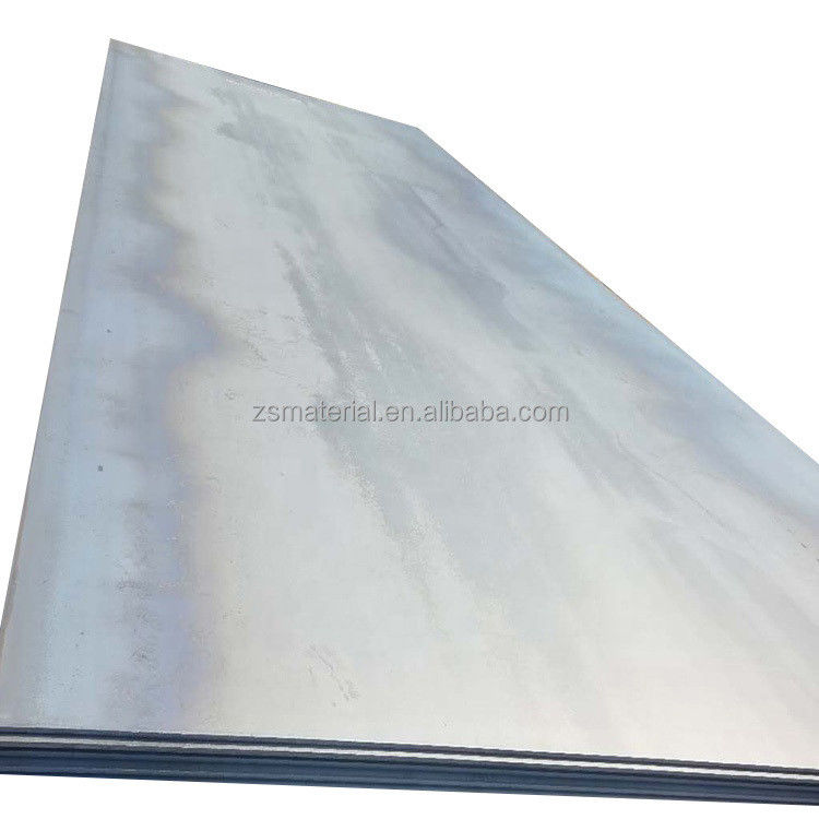 Placa de aço de carbono laminada a quente, leve Ms Prime 20mn 25mm 26mm Espessura para largura 600-2000mm e bobina de aço