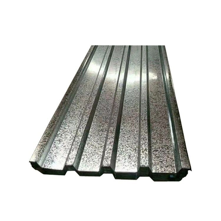 Medição 32 0,35 mm Espessura G32 Chapa de telhado de aço galvanizado ondulado para a indústria da construção padrão padrão AISI