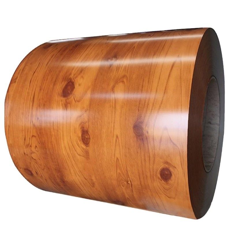 Tolerância ± 1% Revestimento de zinco 20-275g/m2 Ral Cor 0,4 mm 0,5 mm PPGI bobinas de cor revestida de aço bobinas de metal chapas de telhado