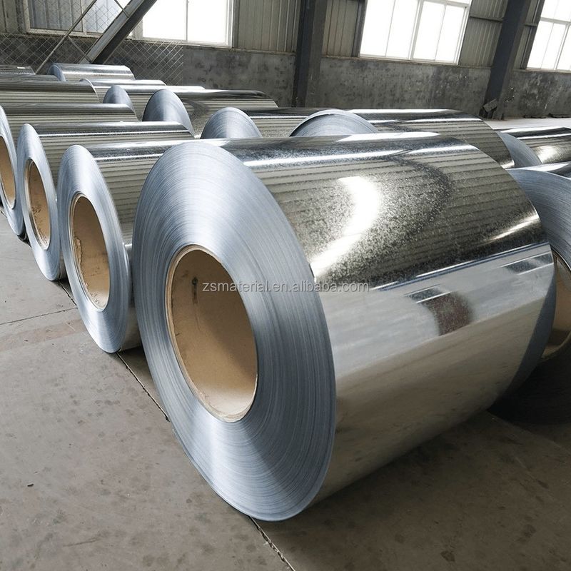 Fornecimento direto DX51D Z275 bobina de aço galvanizado dentro Spangle Zero.Minimum.Regular Superfície grande Spangle galvanizado revestido