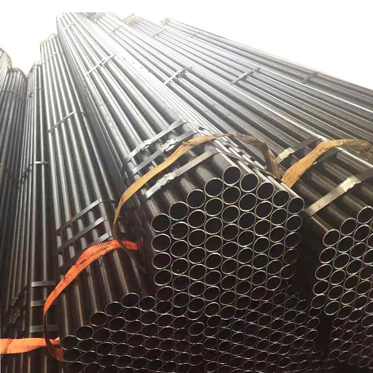 Tubo de aço carbono em espiral não ligado ASTM A53 Q235 ERW Tubo preto redondo soldado dentro de quadrado e retangular