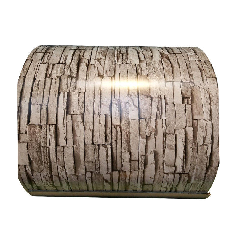 Pacote padrão ESBS Essar Riffled PPGI texture stew RAL5015 bobina bobinas de rolo PPGI RAL mármore na África do Sul para contêiner