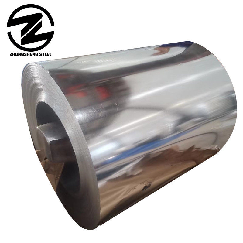 Revestimento de bobinas de aço galvanizado para folha de telhado Spangle Gi Coil Z181-Z275