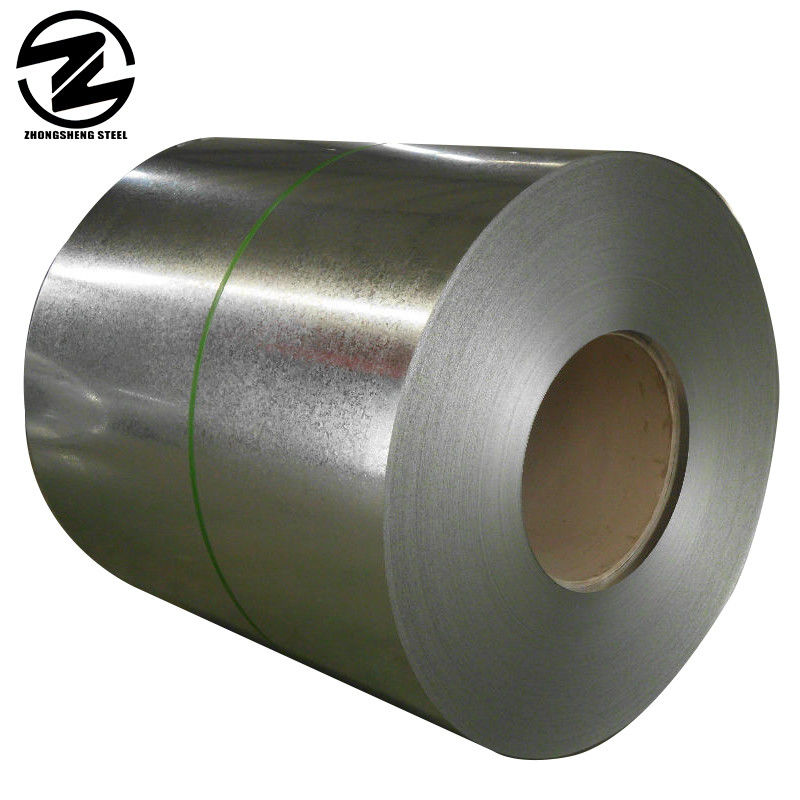 Fabricação de recipientes DX51d Z275 bobina de aço galvanizado A572 grau 50 0,1-3mm 60g 90g com grau de zinco galvanizado