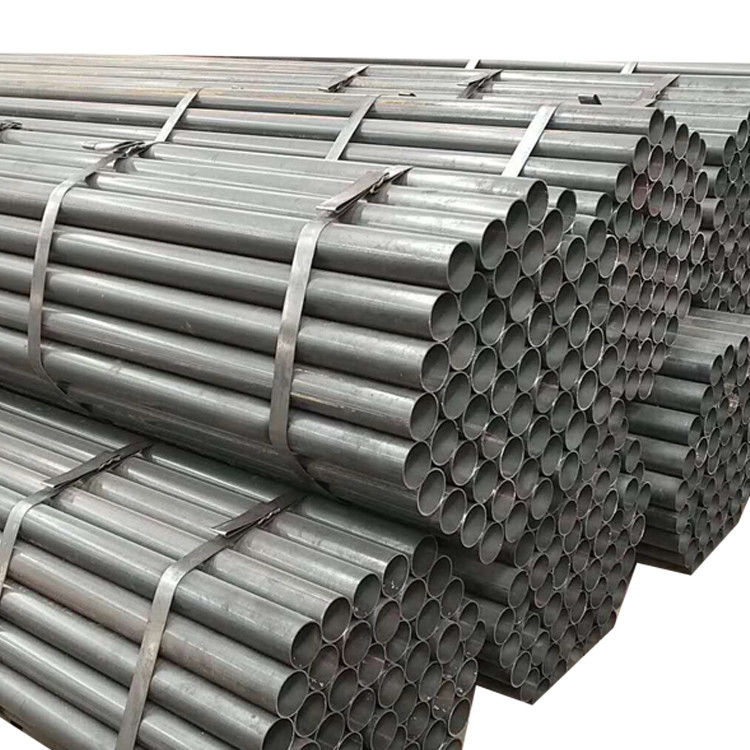 Tubo de aço de carbono sem costura soldado de alta pressão preto API5L GR.B SCH40 Faturamento por certificado de ensaio de moinho de peso real