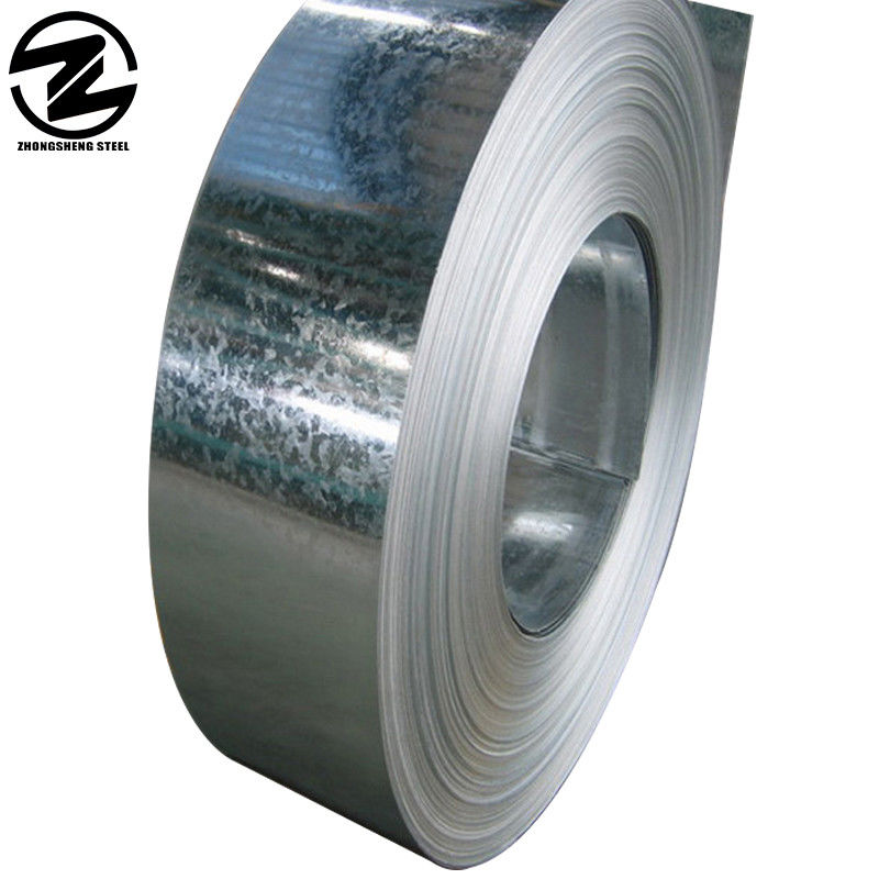 0.8mm Mill Exporting Prime Cold SGCC Hot Dip Galvanized Steel Strip with Coil Type Structural Skin Pass Sim Adequado