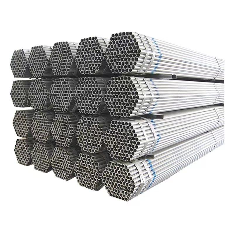 ASTM/GB/JIS/EN Padrão Q235 1.0345 Tubo de aço galvanizado de grau C a quente BS1139 EN39 Tubo de andaimes galvanizado de 48,3 mm