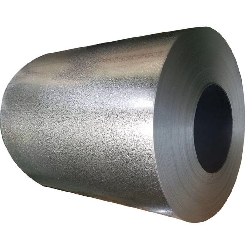P550 Z275 Bobina de aço galvanizado com excelente desempenho no serviço de processamento por perfuração e ligeiramente oleado ou não oleado