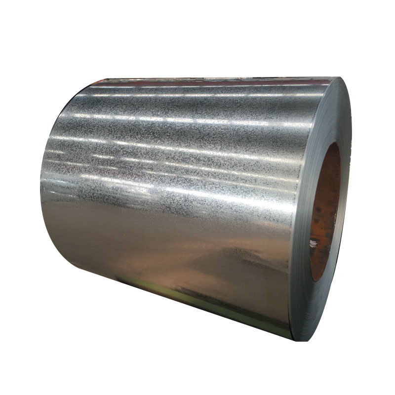 Revestimento de zinco 30-600 g/m2 CGCC Aço carbono a quente Big Flower 28 Gauge 26 Gauge Galvanized Steel Coil para revestimento Z10-Z29