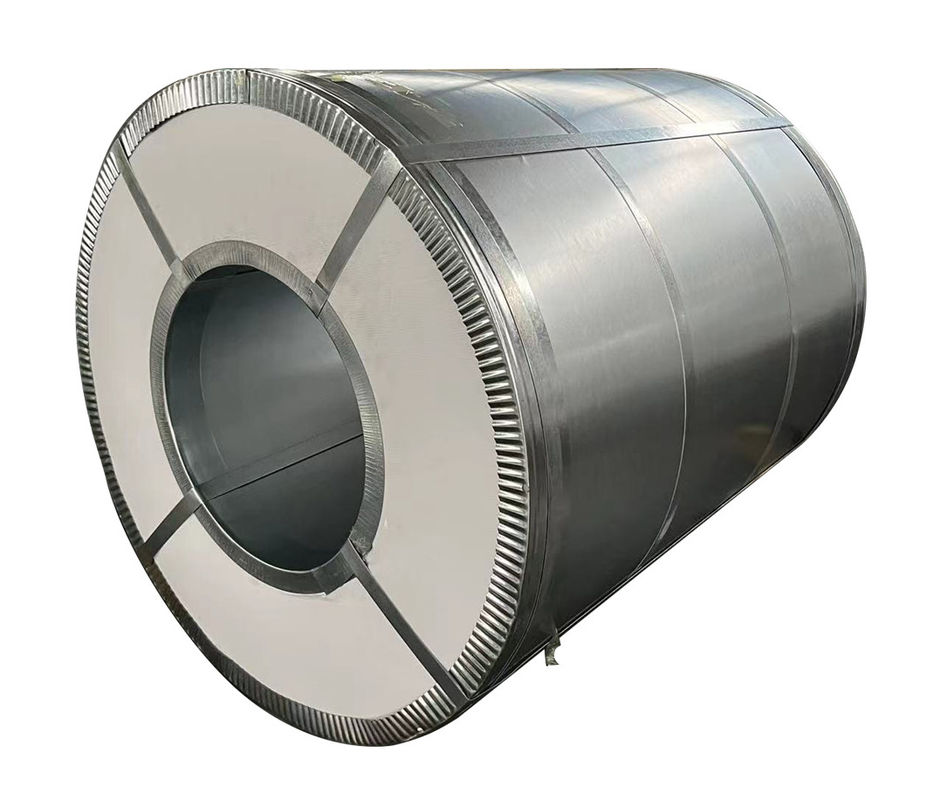 Folha de aço revestida galvanizada rolos de bobina por libra Z40g Z200 Sq Spangle PVF2 P550 Z275 com espessura 0,12-4mm
